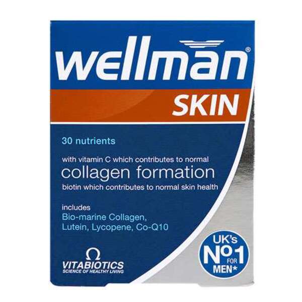  Vitabiotics Wellman Skin Technology Tablets 60 