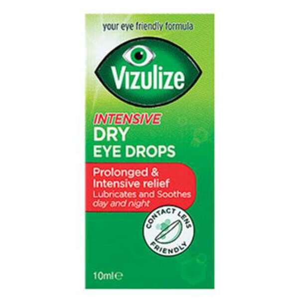  Vizulize Intensive Dry Eye Drops 10ml 