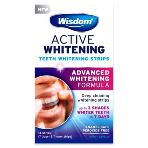  Wisdom Active Teeth Whitening Strips 14 