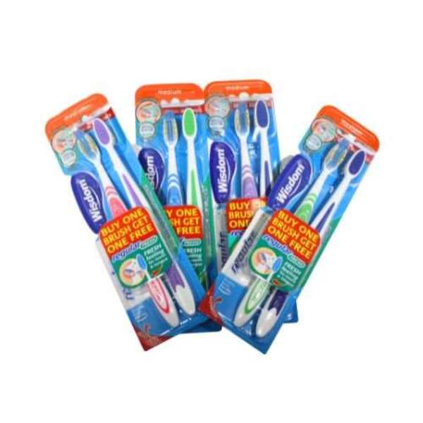  Wisdom Regular Plus/fresh Toothbrush Medium 