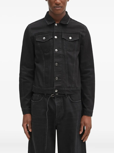  032c Button-fastening Denim Jacket - Black 