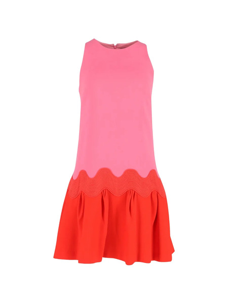  032c Colourblock Mini Dress - Pink 