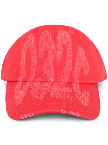  032c Crisis Denim Cap - Red 