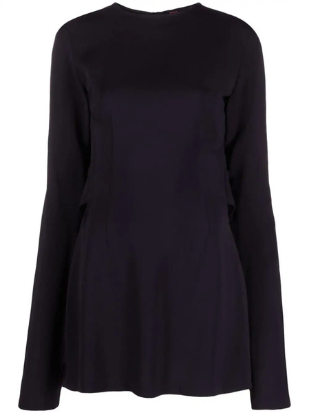  032c 'kicked Back' Structured Short Dress - Black 