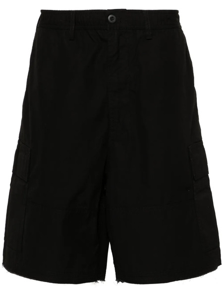  032c Logo-patch Cargo Shorts - Black 