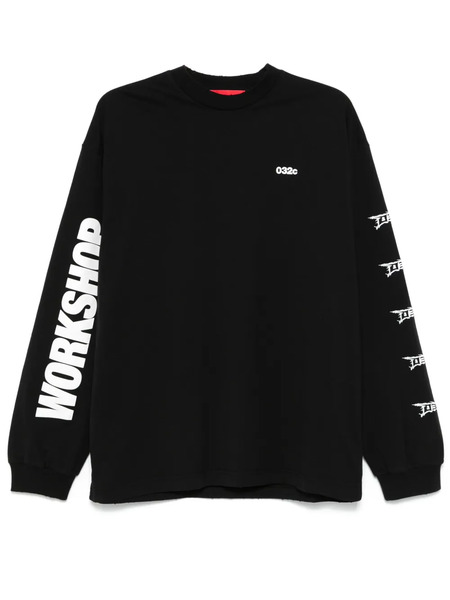  032c nerve Shatter T-shirt - Black 