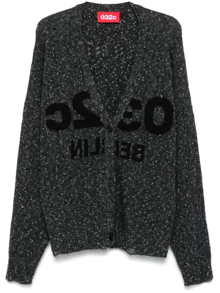  032c Selfie Cardigan - Grey 
