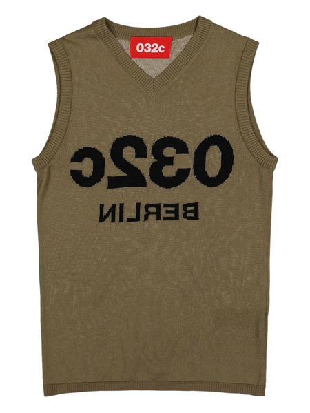 032c Selfie Tank Top - Grey 