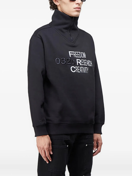  032c 10.10 Tunnel Sweatshirt - Black 
