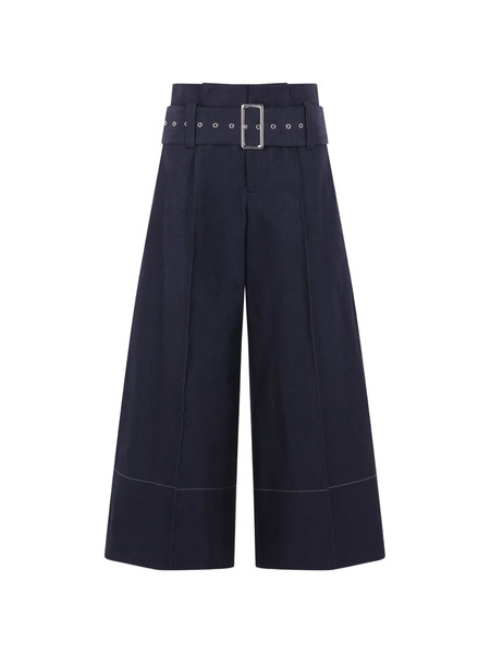  10 Corso Como Belted Trousers - Blue 