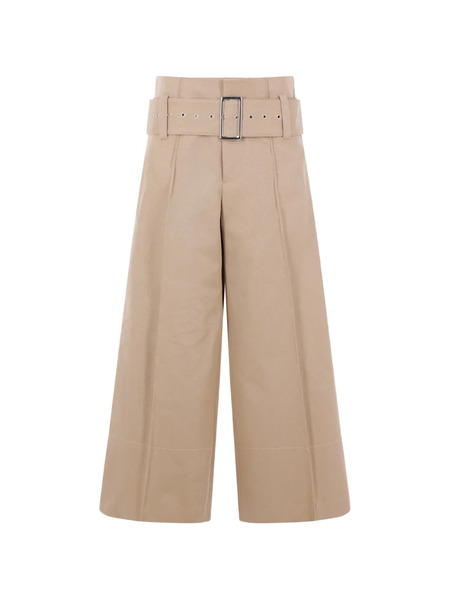  10 Corso Como Belted Trousers - Brown 