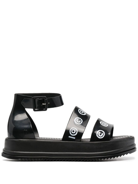 10 Corso Como Logo-print Chunky Sandals - Black 