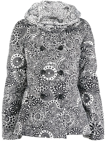  10 Corso Como Paisley-print Puffer Jacket - Black 