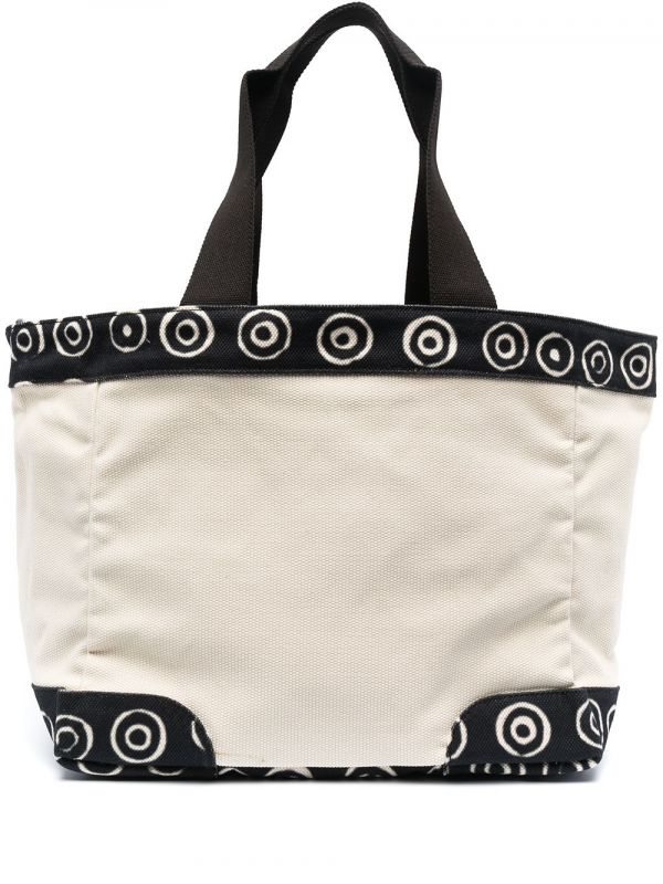  10 Corso Como Spiral-trimmed Tote Bag - Neutrals 