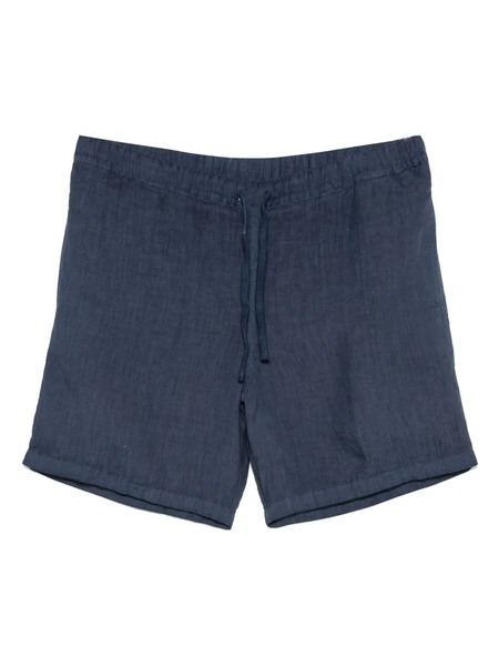  120% Lino Linen Shorts - Blue 