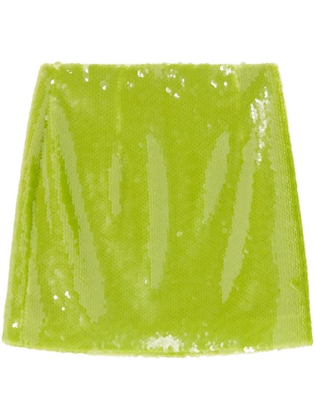  16arlington Este Sequin-design Mini Skirt - Green 
