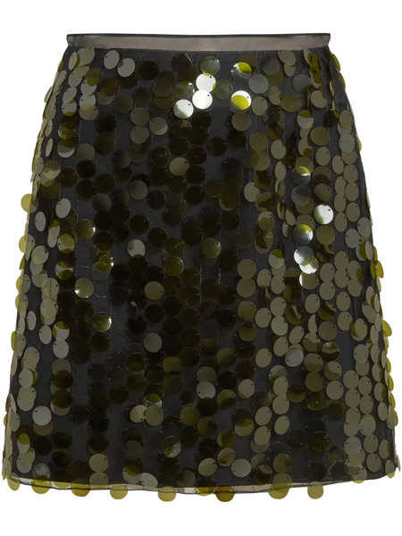  16arlington Idia Mini Skirt - Green 