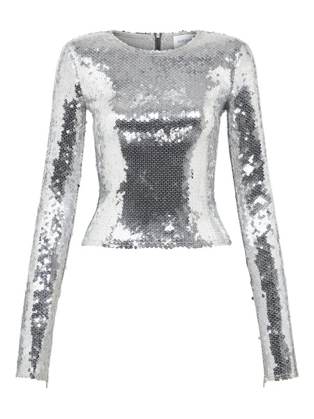  16arlington Loida Sequinned T-shirt - Grey 