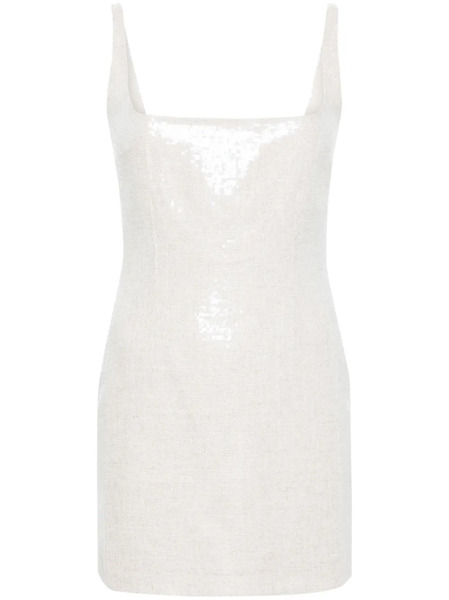  16arlington Sior Sequined Minidress - Neutrals 
