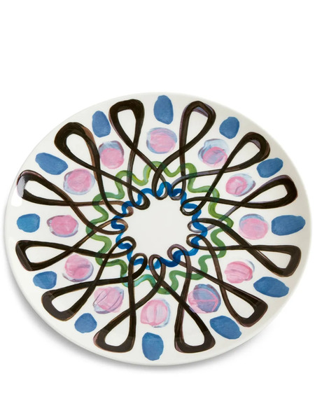  1882 Ltd Swirl Dinner Plate - White 