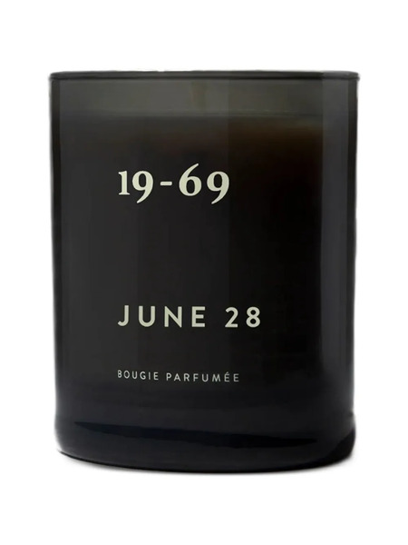  19-69 June 28 Candle - Black 
