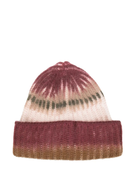  19 Andrea’s 47 Striped Beanie Hat - Pink 