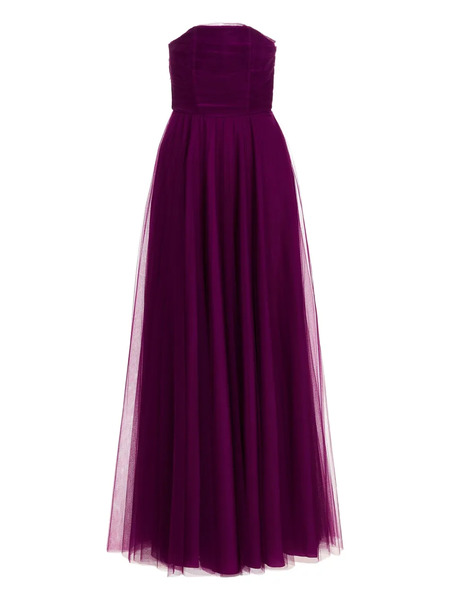  1913 Dresscode Strapless Tulle Dress - Purple 