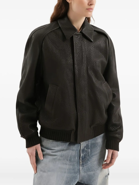  1989 Studio Leather Zipped Jacket - Black 
