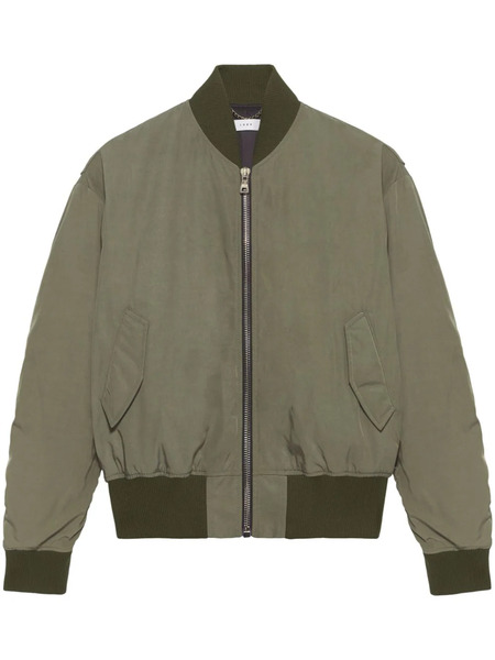  1989 Studio Logo-embossed Bomber Jacket - Grey 