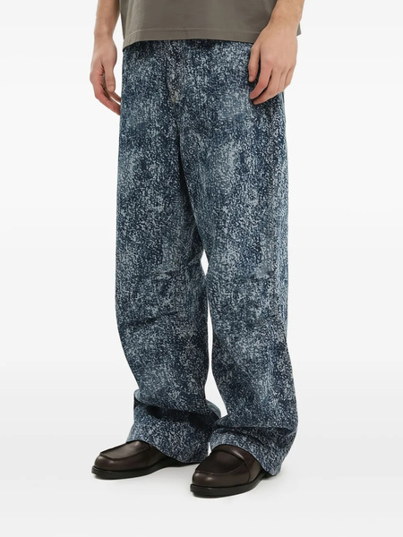  1989 Studio Marble Mastiff Denim Jeans - Blue 