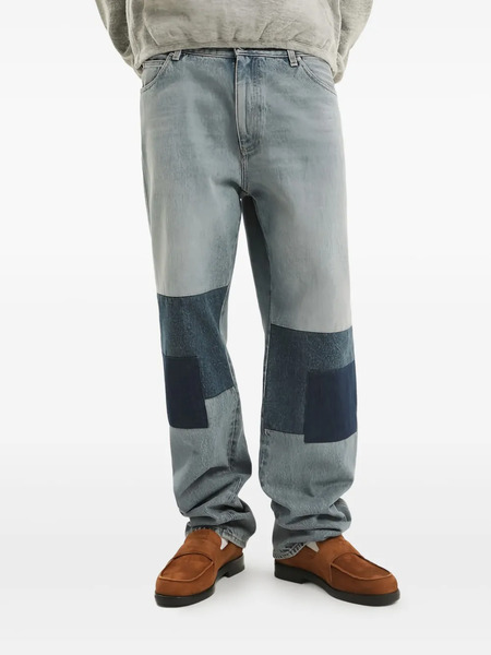  1989 Studio Patchwork Regular Jeans - Blue 
