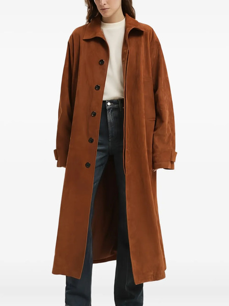  1989 Studio Single-breasted Corduroy Coat - Brown 