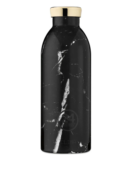  24bottles Clima Marble-effect Bottle (500ml) - Black 