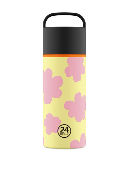  24bottles Floral Spin Bottle (730ml) - Yellow 