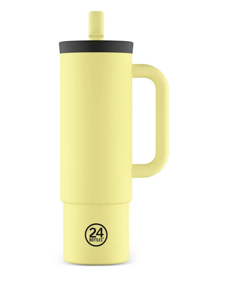  24bottles Handle Straw Cup (800ml) - Yellow 