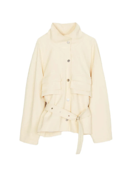  3.1 Phillip Lim Belted Front-pockets Jacket - Neutrals 