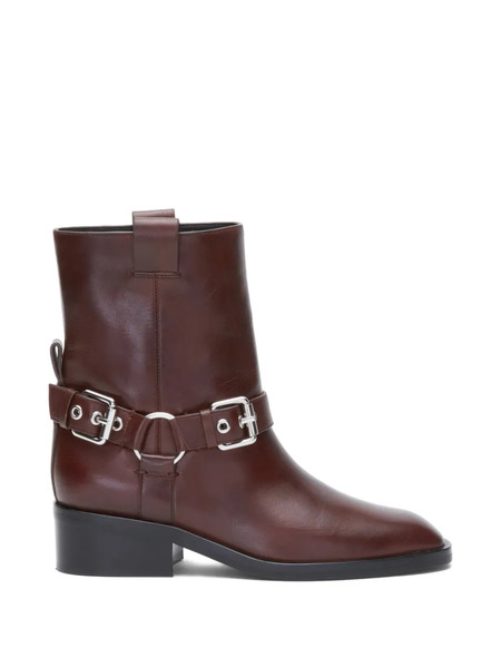  3.1 Phillip Lim Buckle-strap Boots - Brown 
