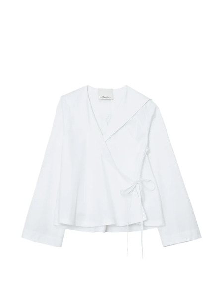  3.1 Phillip Lim Collar Tie Blouse - White 