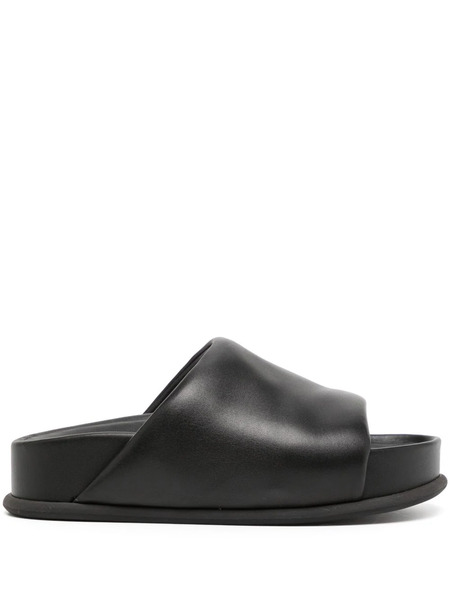  3.1 Phillip Lim Freida Pillow Platform Slides - Black 