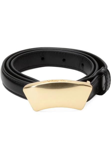  3.1 Phillip Lim Id Leather Belt - Black 