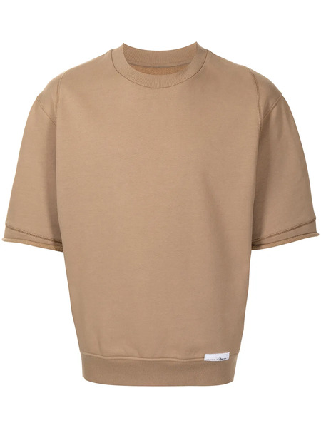  3.1 Phillip Lim Logo Patch Detail T-shirt - Neutrals 