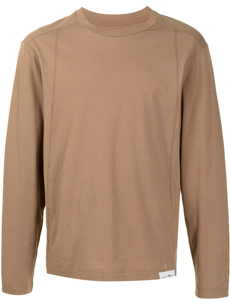  3.1 Phillip Lim Logo-patch Detail T-shirt - Neutrals 