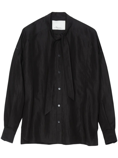  3.1 Phillip Lim Poplin Shirt - Black 