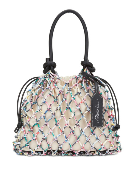  3.1 Phillip Lim Sac Net-pattern Drawstring Tote Bag - Neutrals 