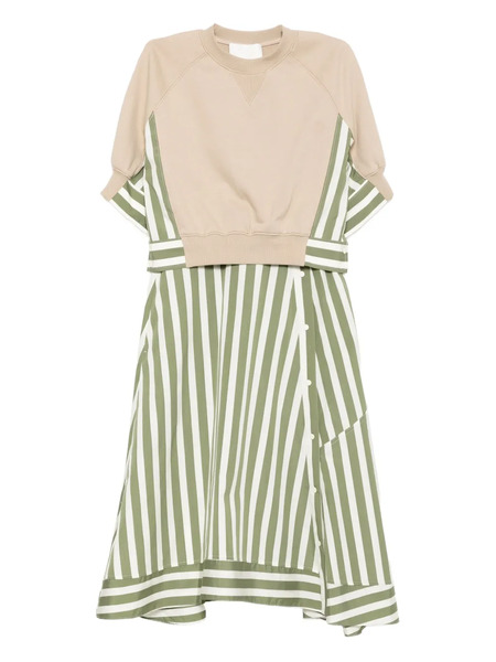  3.1 Phillip Lim Striped Combo Dress - Neutrals 