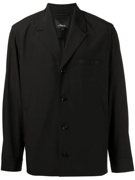  3.1 Phillip Lim Unstructured Shirt Jacket - Black 
