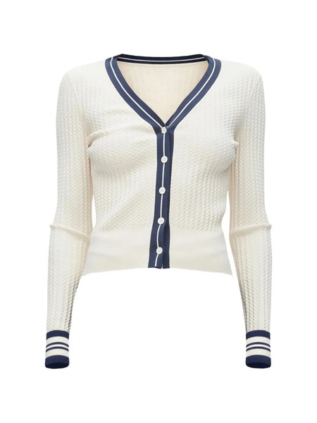  3.1 Phillip Lim V-neck Button Cardigan - White 