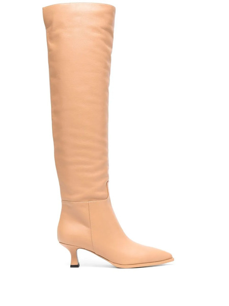  3juin Pointed-toe Knee-high Boots - Neutrals 