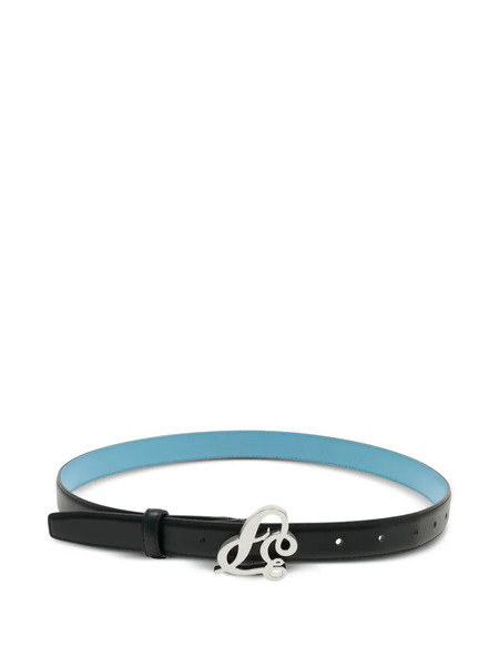  3.paradis Leather Belt - Black 