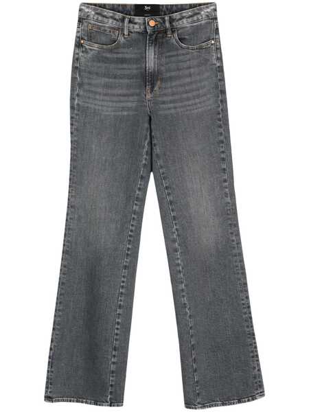  3x1 Farrah Flared Jeans - Grey 